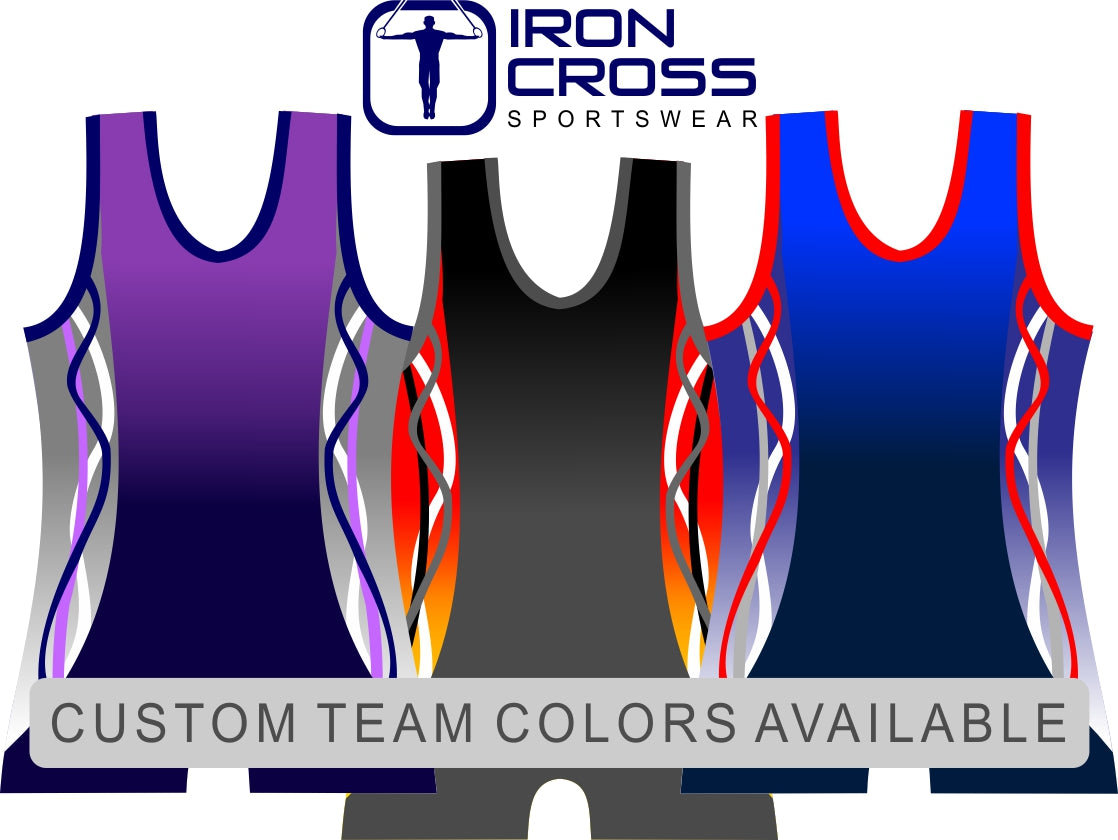 Custom Boys Gymnastics Singlets for practice or competition